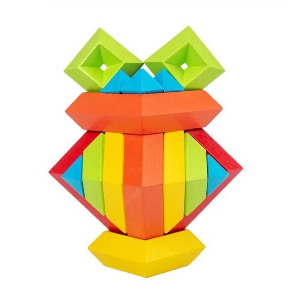 Wooden toy blocks | Stacker Nesting Puzzle Blocks | WOODEN BLOCKS FOR KIDS Carousel 2