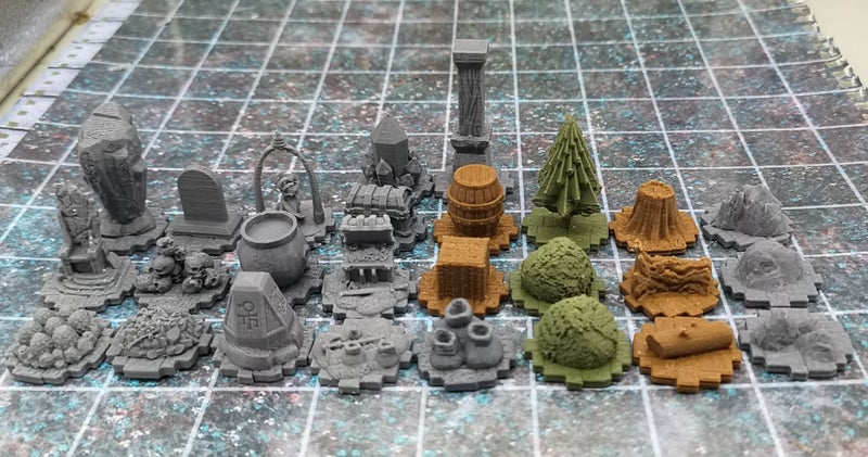 Dungeon Decor 26 piece Scatter Set Gloomhaven Dungeons and Dragons dice4dungeons Carousel 1