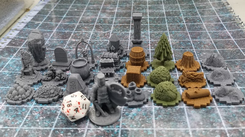 Dungeon Decor 26 piece Scatter Set Gloomhaven Dungeons and Dragons dice4dungeons Carousel 2