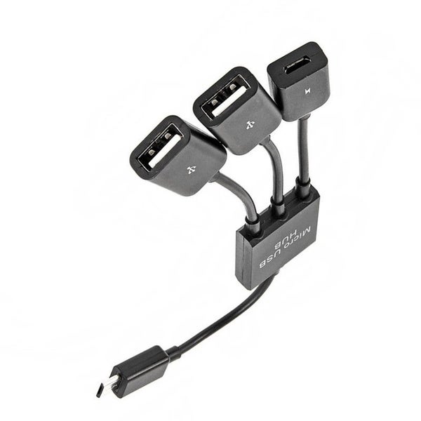 4 Port 3 In 1 Micro Usb Power Charging Hub Cable Adapter Converter Extender For Carousel 5