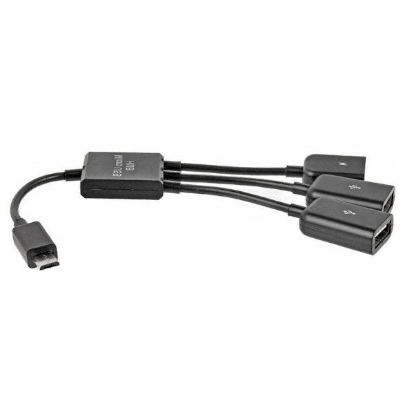 4 Port 3 In 1 Micro Usb Power Charging Hub Cable Adapter Converter Extender For Carousel 2