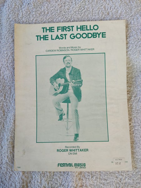 First Hello, the last Goodbye - Roger Whittaker Carousel 1