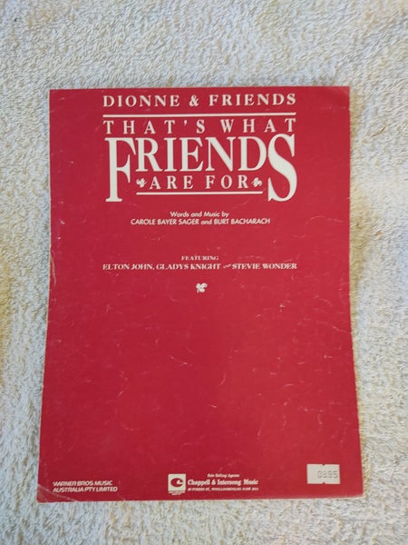 That's what Friends are for - DIonne & Friends Carousel 1