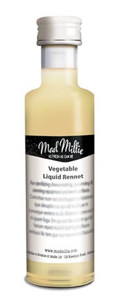 Mad Millie LIQUID Rennet Vegetarian 50ml [STORED COLD] Carousel 1