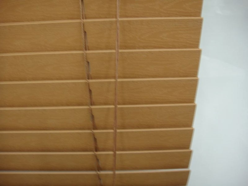 BLIND FOAMWOOD VENETIAN Timber look 2100mm W X 2250mm D Carousel 1