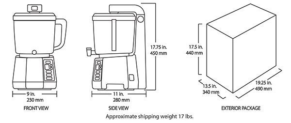 Brewista NutraMilk Nut Processor for Alternative Milks & Smoothie Bowl Combo Carousel 3