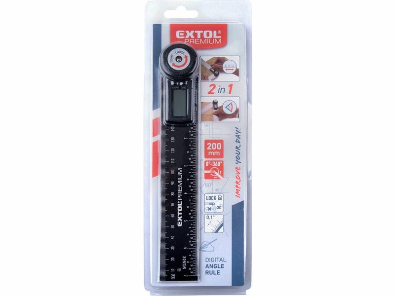 EXTOL Digital Angle Ruler Carousel 2