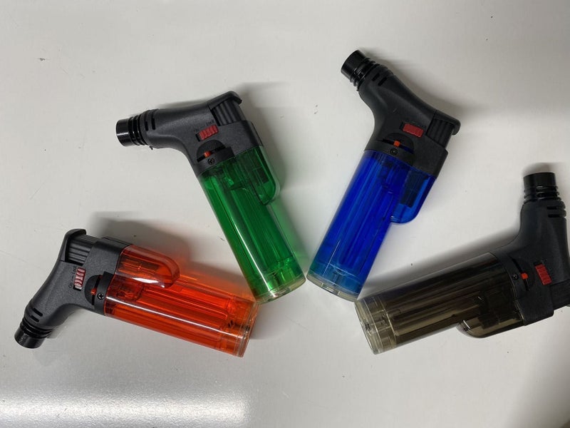 Kitchen Torch Windproof Refillable Plastic Security Lock Carousel 1