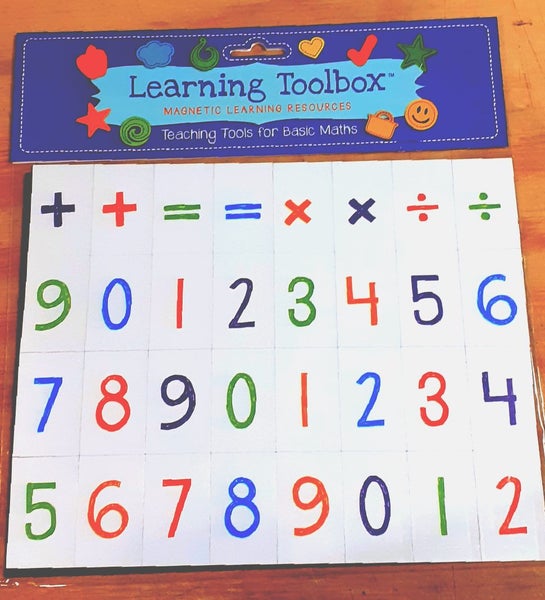 Numbers & Basic Maths Symbols - Magnetic Resource Carousel 1