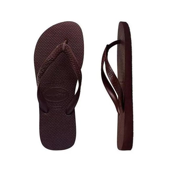 Havaianas Top Thongs Brazil Cafe Brown Carousel 1