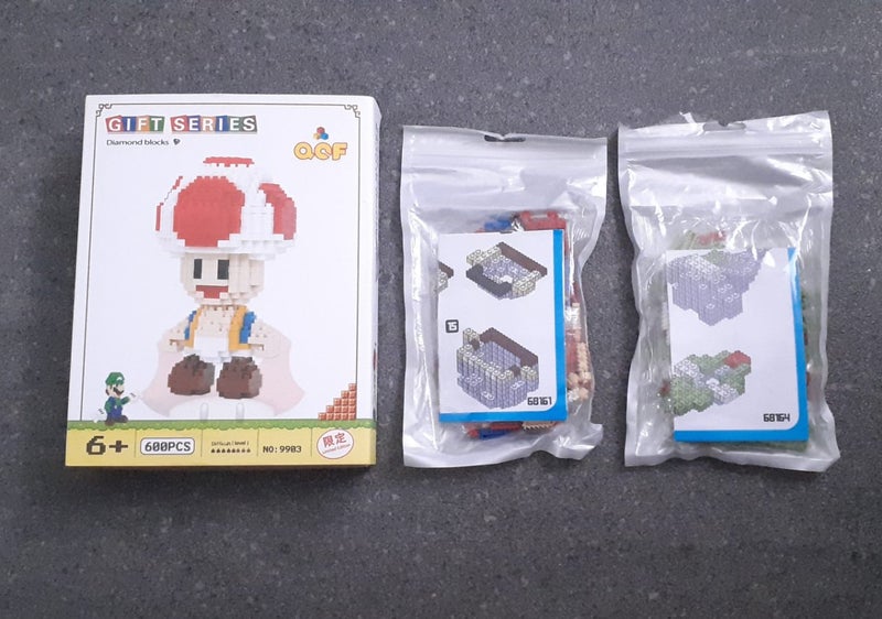 x3 Super Mario Diamond Blocks Sets Carousel 1