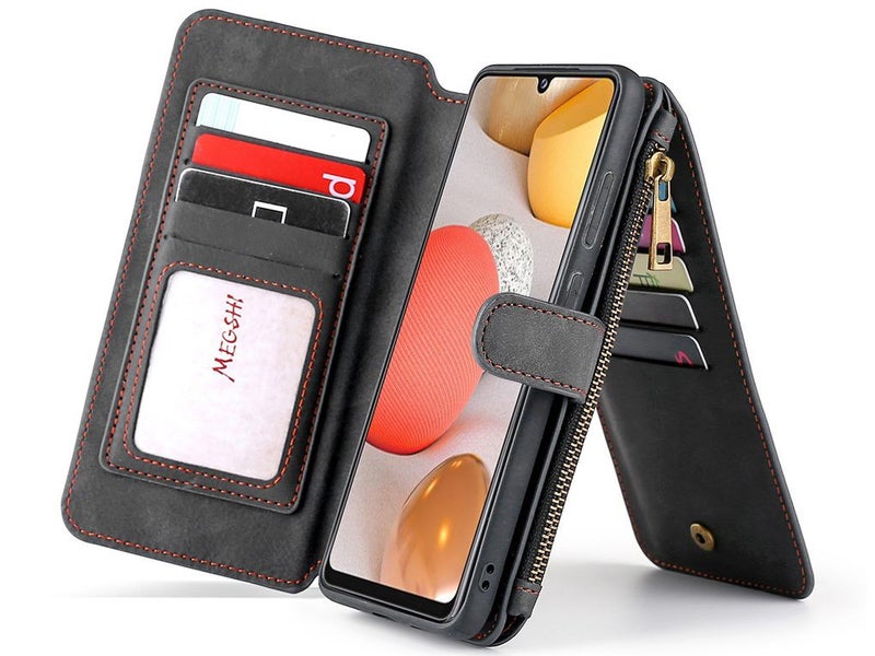 1x Shockproof Phone Cover for Samsung A03s Wallet Carousel 2