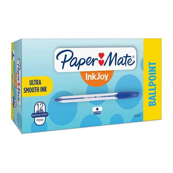 Papermate Inkjoy 50St Ballpen Blue Box Of 12 Carousel 1