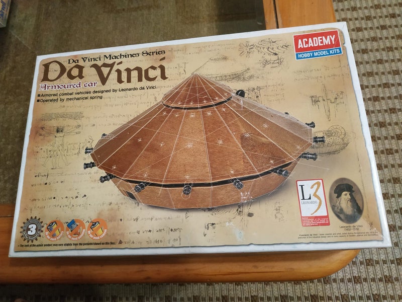Academy Da Vinci Armoured Car Carousel 1