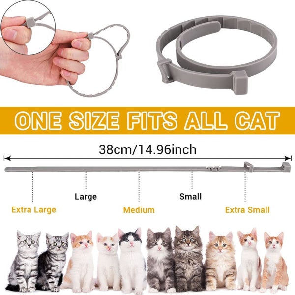 2 PCS Flea and Tick Collar (38cm) for Cat64287885924226112