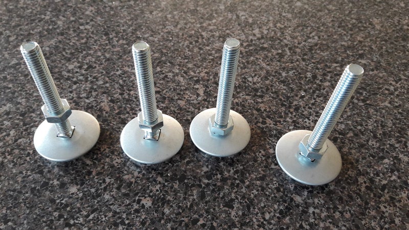 Pinball leg levellers Carousel 1