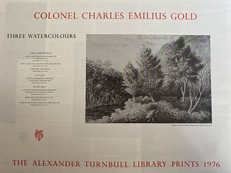 OLD PRINTS: Three Watercolours by Colonel Charles Emilius Gold 1849 - 1860 Carousel 2