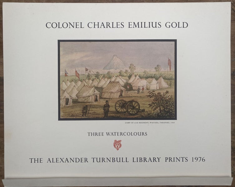 OLD PRINTS: Three Watercolours by Colonel Charles Emilius Gold 1849 - 1860 Carousel 1