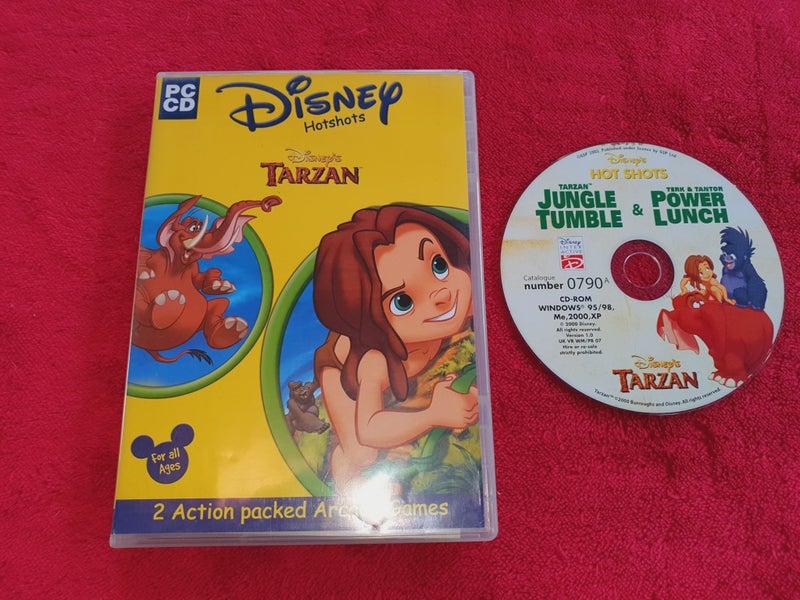 Disney's Tarzan: Jungle Tumble & Power Lunch - Hotshots PC Games Carousel 1