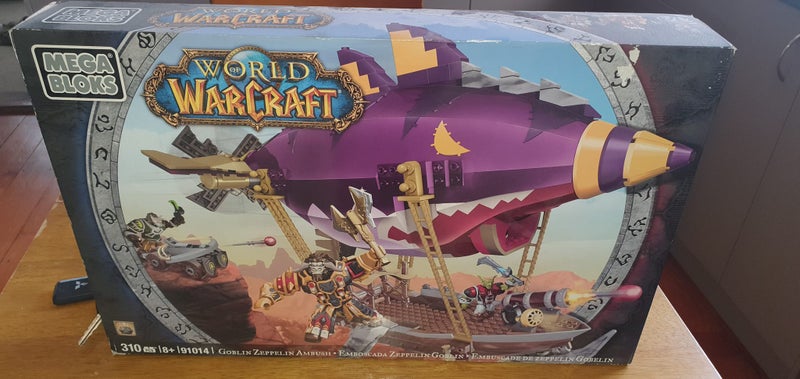 Mega Bloks World of Warcraft Goblins Zeppelin Ambush Carousel 1