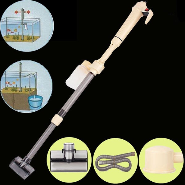 Aquarium Pump Fish Tank Vacuum Cleaner Carousel 2