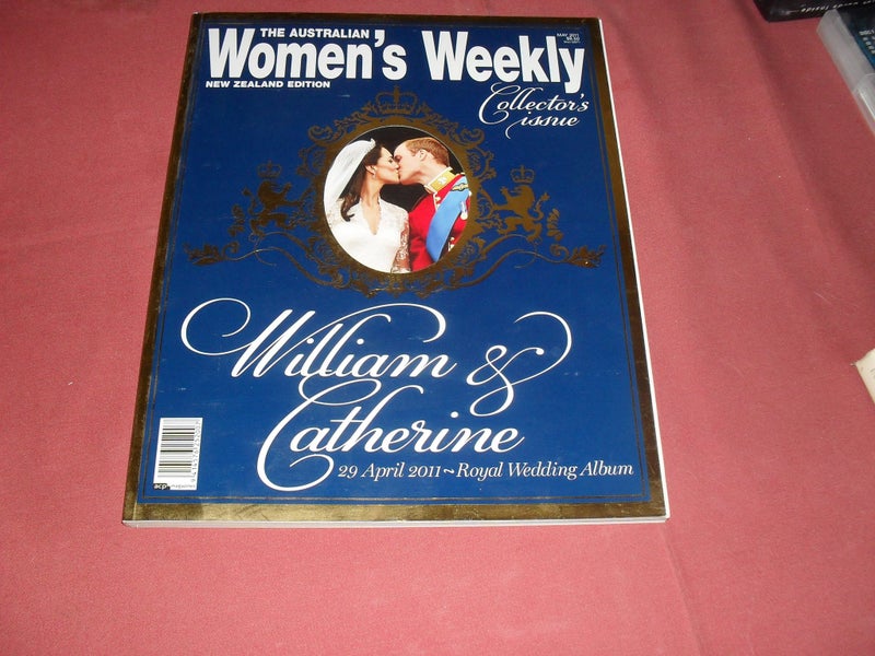 NZ　Edition　Womans　Catherine　Weekly　Royal　BidBud　Wedding　William　The　Australian