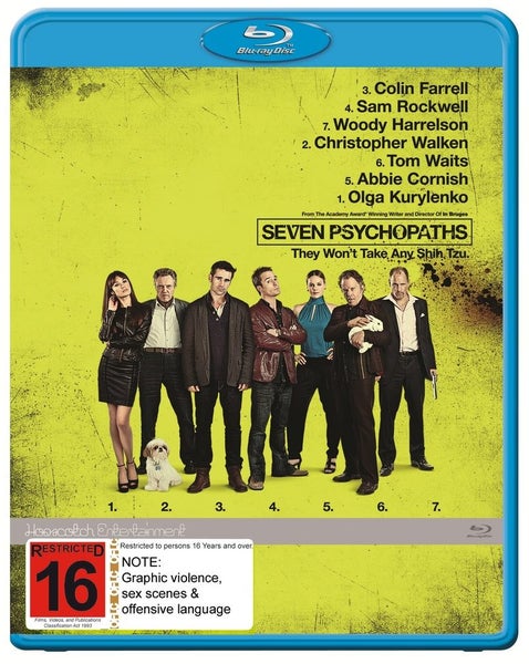 Seven Psychopaths (Blu-ray) - New!!!64533485429763110