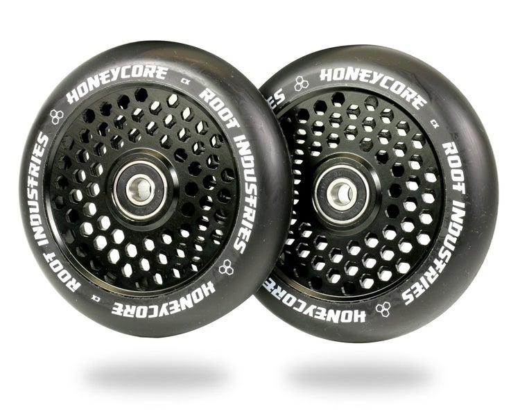 ROOT 110MM HONEYCORE WHEELS - BLACK / BLACK 2 PACK Carousel 1