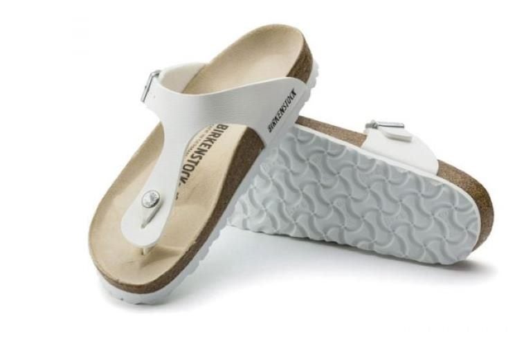 Birkenstock Gizeh BS White Size EU46 Carousel 1