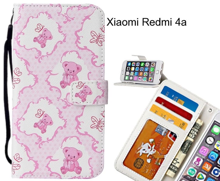 Xiaomi Redmi 4a case leather wallet case printed ID Carousel 1
