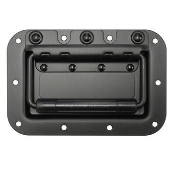 Penn Elcom - H7151K - Rivet Protected Recessed Handle - Black Carousel 1