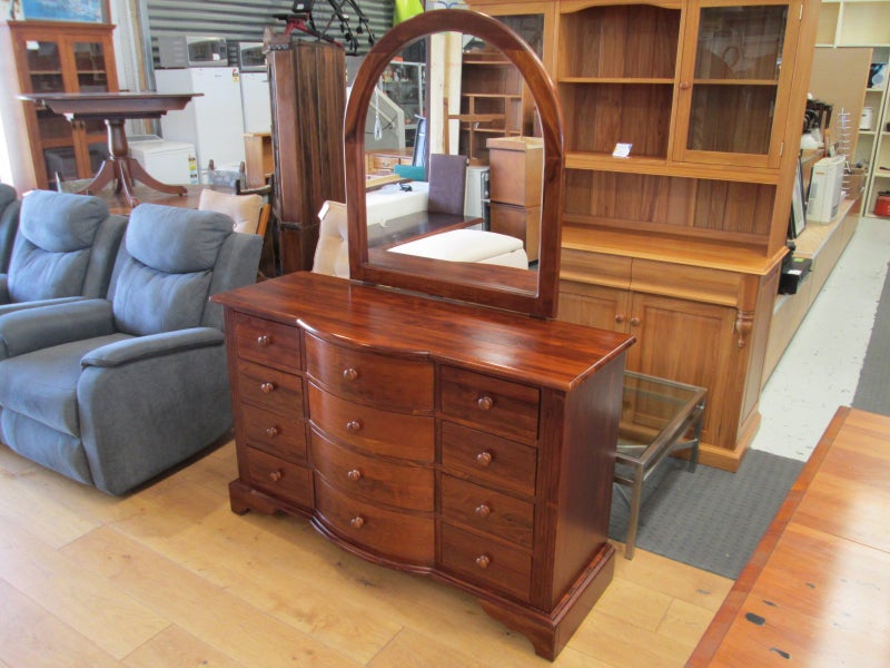 Solid Rimu 12 Drawer Dressing Table Carousel 2