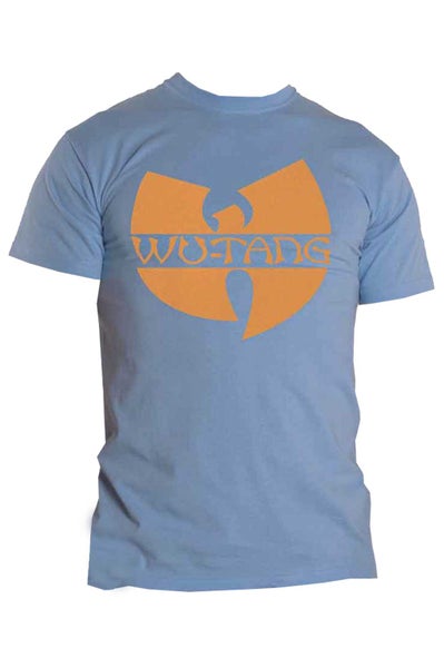 Wu Tang Clan T Shirt Katana Logo new Official Unisex Blue Carousel 4