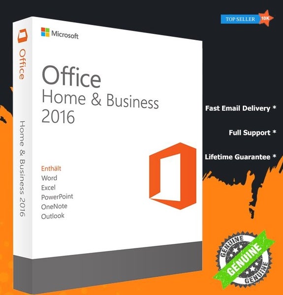 Microsoft Office 2016 Home and Business (PC/MAC) Carousel 1