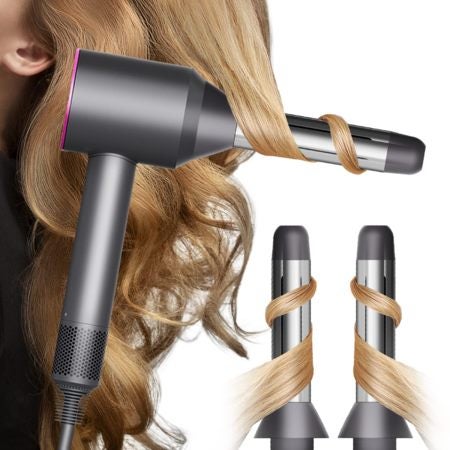 Hair Curling Barrels Attachment for Dyson Hair Dryer Carousel 1