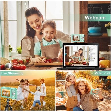 Digital Camera,FHD 1080P Digital Camera for Kids Video Camera with 16X Digital Z Carousel 1