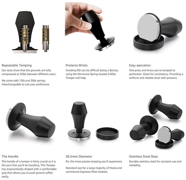 Coffee Tamper Barista Espresso NEW Carousel 1