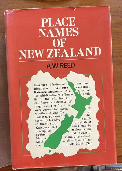 Place Names of New Zealand by A.W. Reed (HB) Carousel 1
