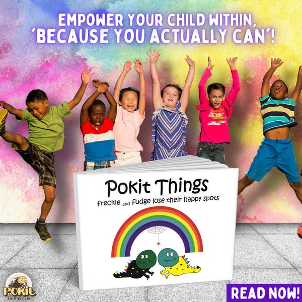 Pokit Things - Freckle & Fudge Lose their Happy Spots - NZ Published Carousel 1