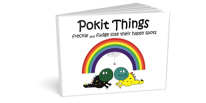 Pokit Things - Freckle & Fudge Lose their Happy Spots - NZ Published Carousel 2