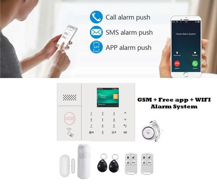 WiFi and 4G Alarm Security System – Complete Home & Business Protection Carousel 1