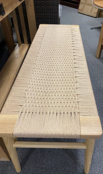 *MG* Replica Wegner Wishbone Bench, 122cm natural color avaliable Carousel 2