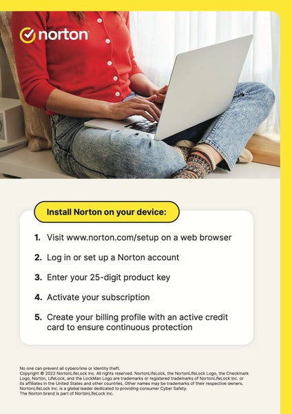 Norton 360 Standard 1 User 3 Devices 1 Year Subscription 10GB PC Cloud Storage Carousel 4