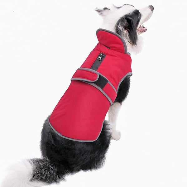 Winter Warm Fleece Waterproof Reflective Windproof Jacket for Dogs Carousel 2