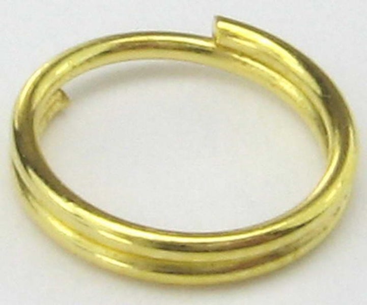 Findings - Jump & Split Ring - 7mm Split Ring 600pcs Gold - Set of 2 Carousel 1