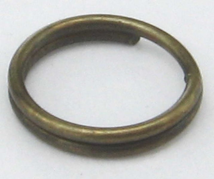 Findings - Jump & Split Ring - 7mm Split Ring 600pcs Antq_Bra - Set of 2 Carousel 1