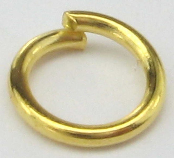 Findings - Jump & Split Ring - 5mm Jump Ring 1000pcs Gold - Set of 2 Carousel 1