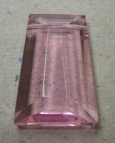 Beads - Glass Pendants - 20x33x13 Faceted Trapezoid 1pc - Set of 3 Carousel 1