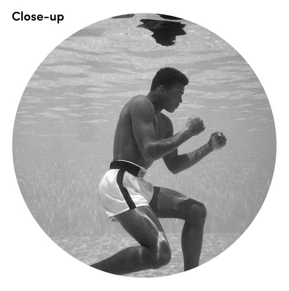 Muhammad Ali Underwater by Vintage Archive Art Print - A2 Carousel 2