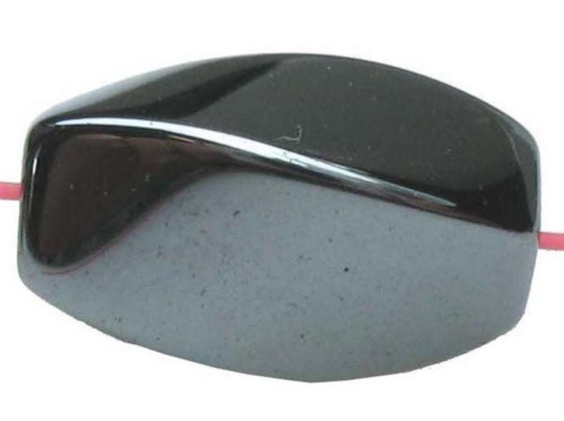 Beads - Hematite - 10x5mm 33pc Hematite Box Twist - Set of 2 Carousel 1